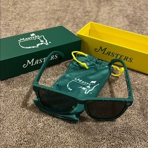 Masters Green Sunglasses the course
